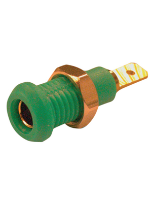 K & H - KPG-4 GREEN - Laboratory socket ? 4 mm green N/A, KPG-4 GREEN, K & H