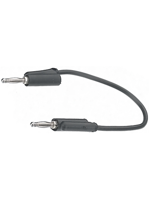 Schnepp - MFK 2020/  10 CM BLACK - Test lead ? 2 mm black 10 cm 0.25 mm2, MFK 2020/  10 CM BLACK, Schnepp