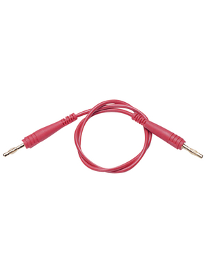 PMK - 611-202-200 - Test lead ? 4 mm red 50 cm 0.75 mm2, 611-202-200, PMK