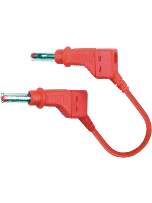 Staeubli Electrical Connectors - XZG425 150CM BLUE - Test lead ? 4 mm blue 150 cm 2.5 mm2 CAT II, XZG425 150CM BLUE, St?ubli Electrical Connectors