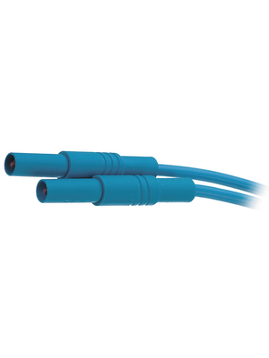 SKS Kontakttechnik - MLS GG 100/1 BLUE - Safety test lead ? 4 mm blue 100 cm 1 mm2 CAT III, MLS GG 100/1 BLUE, SKS Kontakttechnik