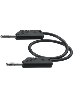 SKS Kontakttechnik - MLN 25/2,5 BLUE - Test lead ? 4 mm blue 25 cm 2.5 mm2 CAT I, MLN 25/2,5 BLUE, SKS Kontakttechnik