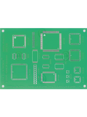 Roth Elektronik - RE710001-LF - Laboratory card FR4 epoxy heat tin-plated, RE710001-LF, Roth Elektronik