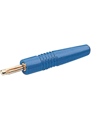 Bschel - 001 10100 150017 - Laboratory plug ? 2 mm blue N/A, 001 10100 150017, Bschel