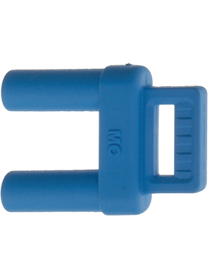 Staeubli Electrical Connectors - XVB-4-19 BLACK - Shorting plug ? 4 mm black CAT II N/A, XVB-4-19 BLACK, St?ubli Electrical Connectors