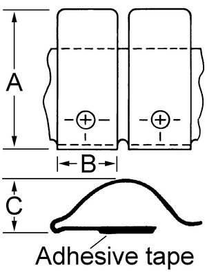 Laird - 97-500-02 - Shielding strip, 97-500-02, Laird