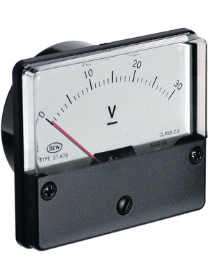 No Brand - ST-670, 250VAC - Analogue Display 71 x 60.5 mm 250 VAC, ST-670, 250VAC, No Brand