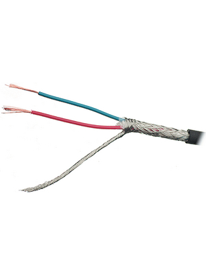 Contrik - ZNK 2/4-BL - Audio cable   2 x0.22 mm2 black, ZNK 2/4-BL, Contrik