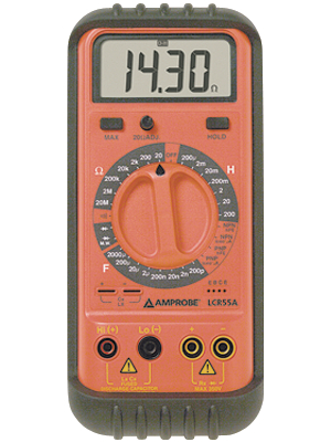 Amprobe - LCR55A - Component Tester, LCR 20 MOhm 2 mF 200 H, LCR55A, Amprobe