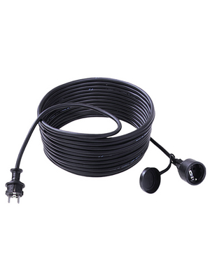 Bachmann - 343.172 - Exstension cable Type F (CEE 7/4) Type F (CEE 7/3) 25.0 m, 343.172, Bachmann
