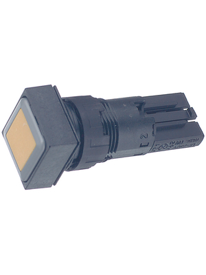 Eaton Moeller - Q18D-SW - Push-button black 18 x 18 mm, Q18D-SW, Eaton M?ller
