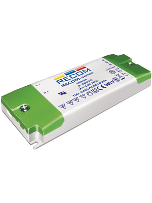 Recom - RACD20-350D - LED driver, RACD20-350D, Recom