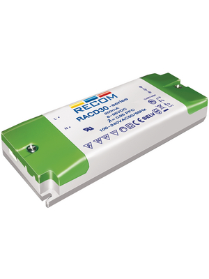 Recom - RACD30-500 - LED driver, RACD30-500, Recom