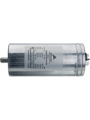 EPCOS - B32340C2002A830 - AC power capacitor 50 uF, B32340C2002A830, EPCOS