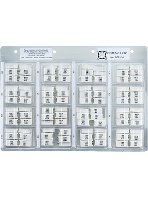 Nova - CCR-34 - Power resistor assorted 5 W  @ +70 C E6, CCR-34, Nova