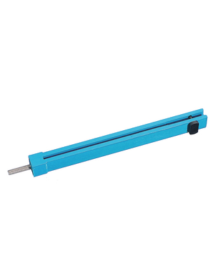 Fischer Elektronik - MSVL100 - Guide track 100 mm Polyamide, GF blue N/A, MSVL100, Fischer Elektronik