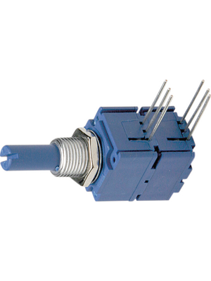 Bourns - 91A2A-B28-D20/D20L - Potentiometer 2 x 100 kOhm logarithmic, 91A2A-B28-D20/D20L, Bourns