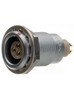 Lemo - EGG.0B.303.CLL - Device socket, B-series 3-pin Poles=3, EGG.0B.303.CLL, Lemo