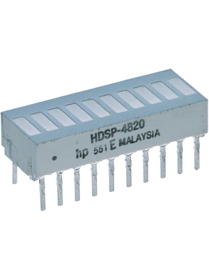 Broadcom - HDSP-4830 - LED bar display red, HDSP-4830, Broadcom