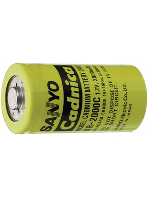 Sanyo - KR-7000F CONSUMER - NiCd Battery 1.2 V 7000 mAh Consumer Version, KR-7000F CONSUMER, Sanyo