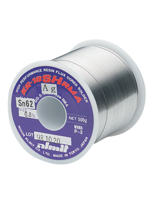 Almit - KR19SH RMA P2 0,3MM 500G - Solder wire Sn60/Pb40 500 g 0.3 mm, KR19SH RMA P2 0,3MM 500G, Almit