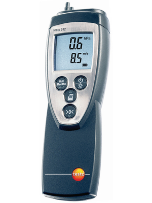 Testo - TESTO 512/0...2 HPA - Differential pressure measuring device 0...2 hPa, TESTO 512/0...2 HPA, Testo