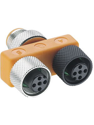 Belden Lumberg - ASBS 2 M12-5 - Distributor, 2-way M12-M12, ASBS 2 M12-5, Belden Lumberg