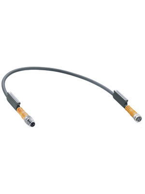 Belden Lumberg - RSMV 3-RKMV 3-224/1 M - Connecting cable M8 Coupling M8 Plug 1.00 m, RSMV 3-RKMV 3-224/1 M, Belden Lumberg