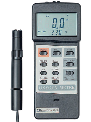 Lutron - DO5510 - O? measuring device 0...20.0 mg/l 0...100 % RS232, DO5510, Lutron