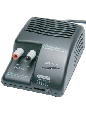 Manson - SPS-8041 - Laboratory Power Supply 1 Ch. 3...12 VDC 3 A, SPS-8041, Manson