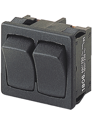Marquardt - 1806.1102 - Rocker switch 2 x 1P 10 A 250 VAC, 1806.1102, Marquardt
