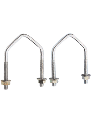 Triax - 140035 - Mast Clamp PU=Pair (2 pieces), 140035, Triax