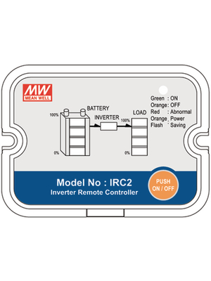 Mean Well - REMOTE CONTROL IRC 2 - Remote control, REMOTE CONTROL IRC 2, Mean Well
