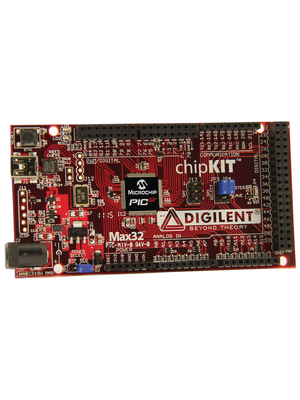 Microchip - TDGL003 - chipKIT Max32 Board USB / UART / SPI / I2C / 2x CAN / Ethernet PIC32MX795F512, TDGL003, Microchip