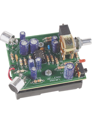 Velleman - MK136 - Microphone/Headphone Amplifier Kit, Stereo N/A, MK136, Velleman