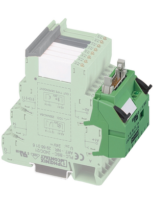 Phoenix Contact - PLC-V8/FLK14/OUT - Adapter for eight PLC relays, 2295554, PLC-V8/FLK14/OUT, Phoenix Contact