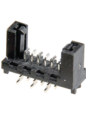 Molex - 090816-0206 - Straight header with latch SMD 6P, 090816-0206, Molex