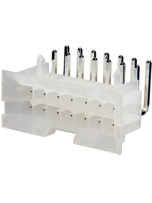 Molex - 42404-18A1 (15-24-6180) - PCB header Pitch4.2 mm Poles 2 x 9 90 Mini-Fit BMI?, 42404-18A1 (15-24-6180), Molex