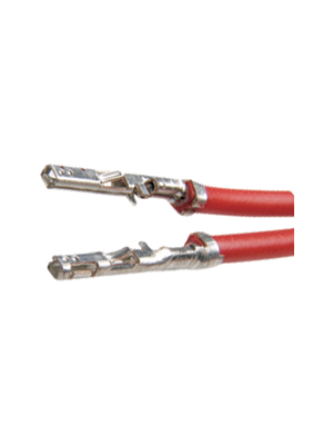 Teleanalys - 43030-0001X2.AWG22/7 400MM RED - Cable assembly 400 mm red, 43030-0001X2.AWG22/7 400MM RED, Teleanalys