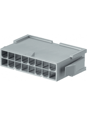 Molex - 5559 2WAY - Crimp plug set Pitch4.2 mm Poles 2 Mini-Fit Jr PU=Set, 5559 2WAY, Molex