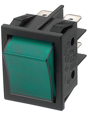 Molveno - B418C1E000000 - Rocker switch 2P 16 A 250 VAC, B418C1E000000, Molveno