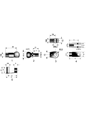  - 4603 - Joint hole 8,2mm 3, 4603