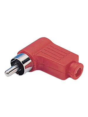 No Brand - MR-544 LS RED/O-RING - Male plug 90 red, MR-544 LS RED/O-RING, No Brand