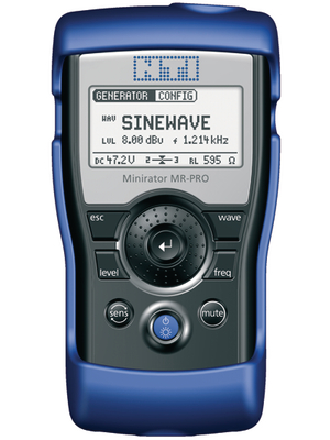 NTI - MR-PRO - Multifunctional audio generators 1x20 kHz, MR-PRO, NTI