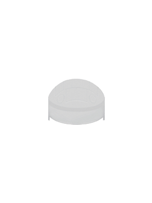 Murata - PPGI0601 - Fresnel lenses for PIR sensors Polyethylene natural (white) -25...+55 C, PPGI0601, Murata