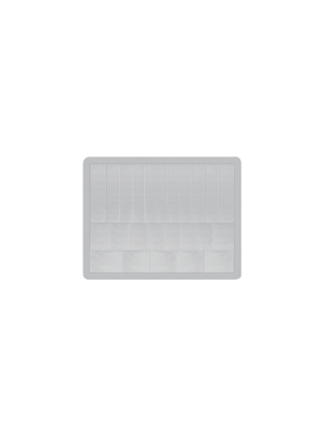 Murata - PPGI0902 - Fresnel lenses for PIR sensors Polyethylene natural (white) -20...+60 C, PPGI0902, Murata