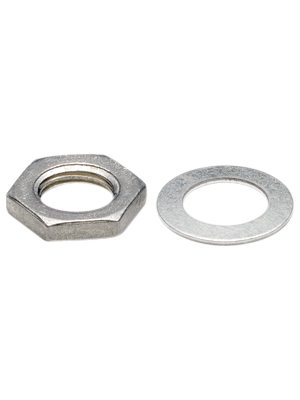 Alps - RKZ00020RA-ELF - Nut + washer for potentiometer, RKZ00020RA-ELF, Alps