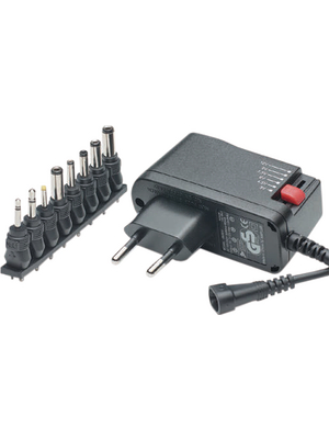 Nordic Power - AM 9825A-L +8DCPLUG - Power supply 3 VDC / 5 VDC / 6 VDC / 7.5 VDC / 9 VDC / 12 VDC/1.1...2.0 A, AM 9825A-L +8DCPLUG, Nordic Power