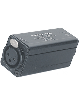 Neutrik - NADITBNC-F - Impedance transformer, NADITBNC-F, Neutrik