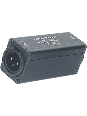 Neutrik - NADITBNC-M - Impedance transformer, NADITBNC-M, Neutrik